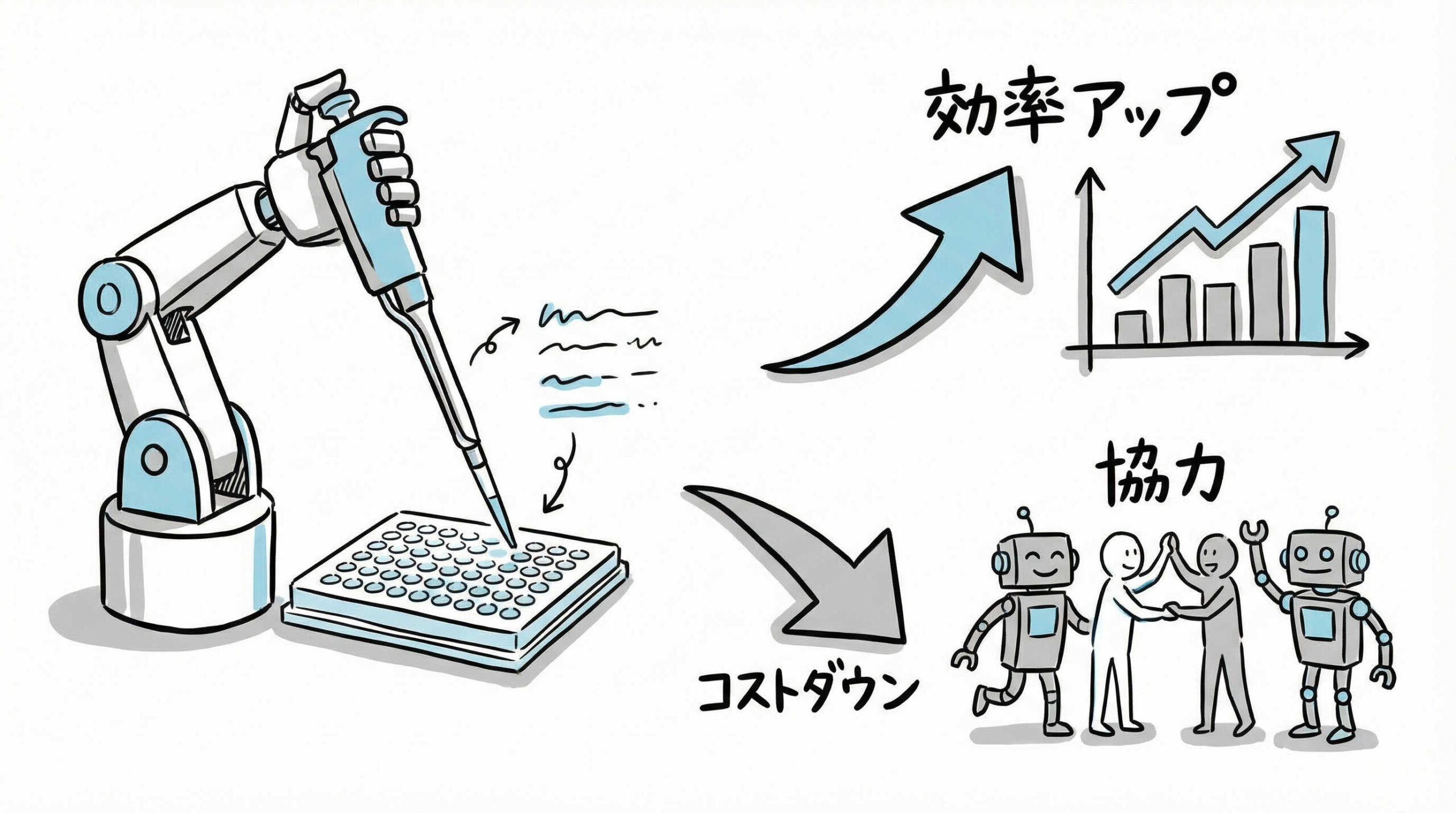 自動化技術と将来展望：再現性の担保とコスト削減